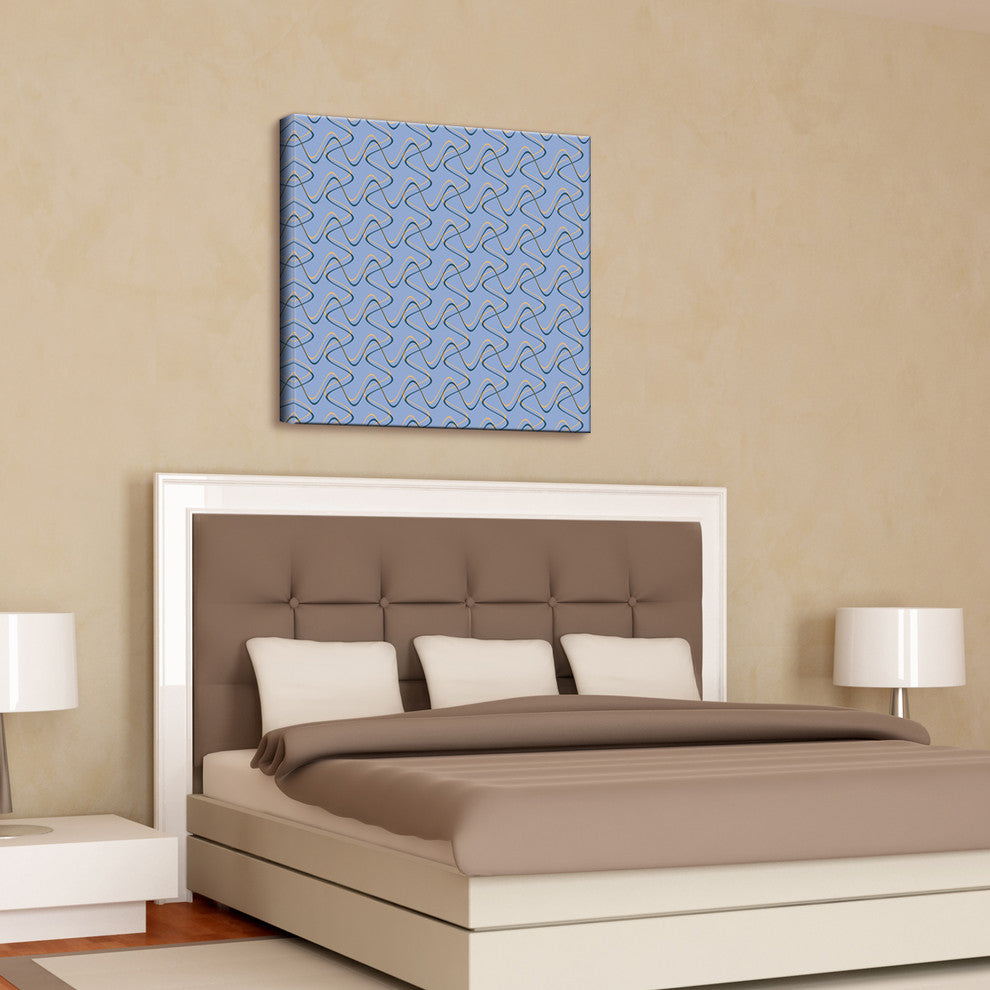 Geometric Study XVIII Canvas Wall Art, Single Panel