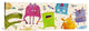 "Alien Friends" Stretched Canvas Giclee by Skip Teller, 36x12"