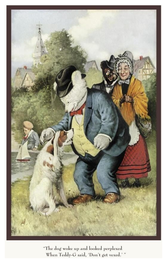 "Teddy Roosevelt's Bears: Don't Get Vexed" Paper Print by R.K. Culver, 22"x32"