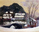 Claude Oscar Monet Sandviken- Norway, 20"x25" Wall Decal