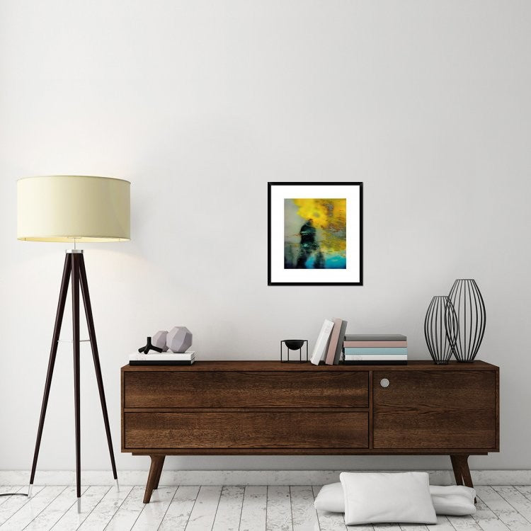 "All Paths Lead To You" Framed Digital Print by Shenshen Dou, 22x24"