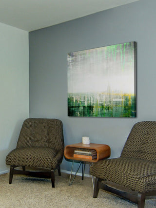 "NYC" Painting Print on Wrapped Canvas, 32"x32"