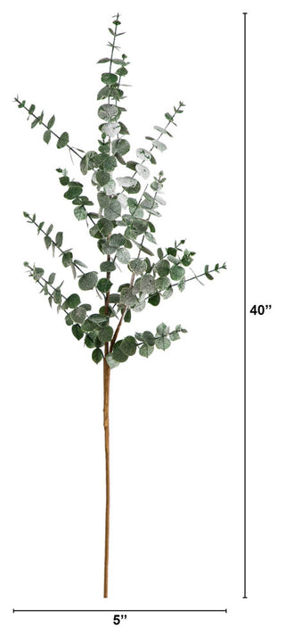 40" Artificial Eucalyptus Stems, Set of 3