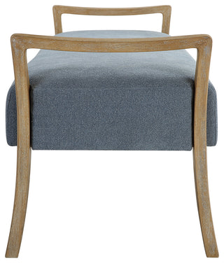 Uttermost Daylight Sky Blue Bench