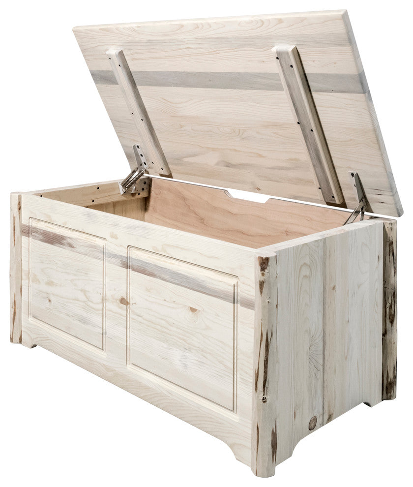 Montana Collection Small Blanket Chest, Ready to Finish