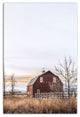 Rustic Barn Sunrise 20x30 Canvas Wall Art