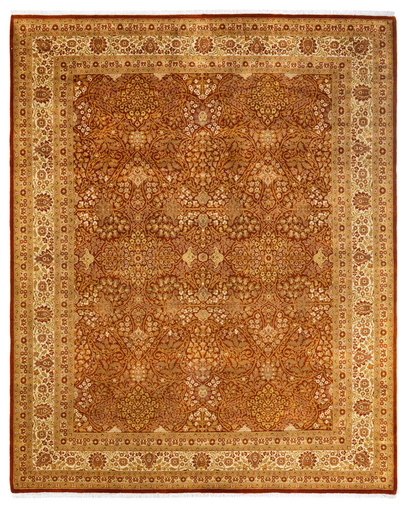 Mogul, One-of-a-Kind Hand-Knotted Area Rug Orange, 8' 2" x 10' 1"