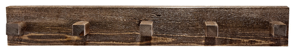 Homestead Collection Coat Rack, Stain and Clear Lacquer Finish, 3''