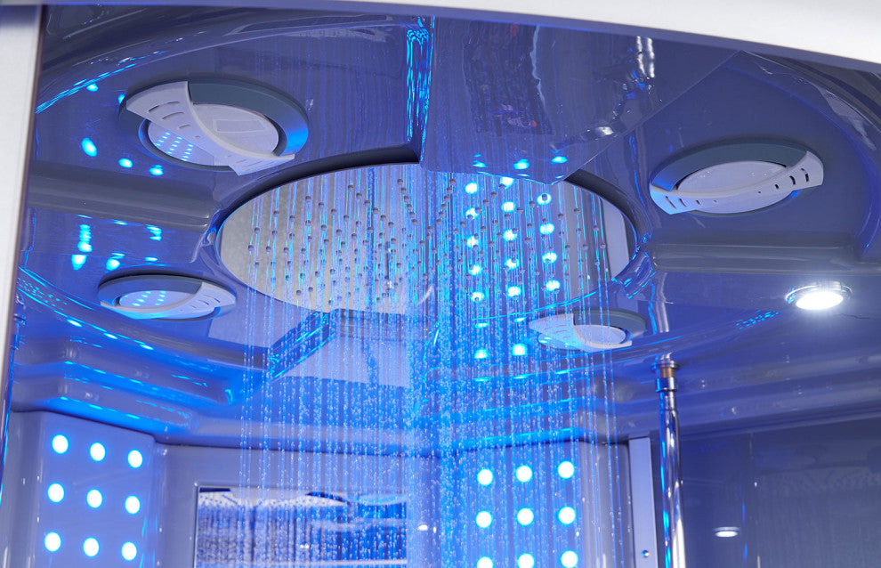 Platinum Superior Steam Shower w/ Heated Massage Bathtub Whirlpool Hot Tub Sauna