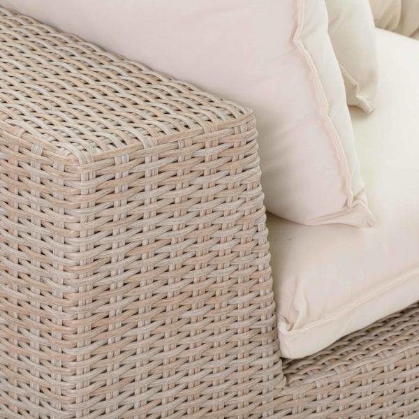 TOV Furniture Cali Natural Wicker Outdoor Living Room Set