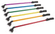 Dramm 10-14800 One Touch Shower Rain Wand, Die-Cast Metal, Assorted Colors