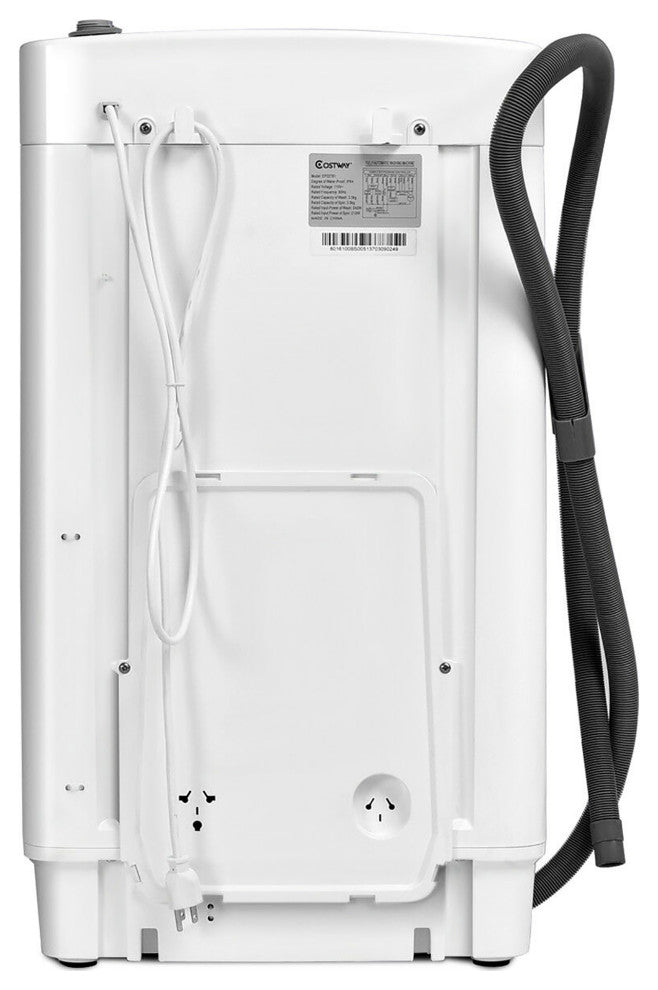 Full-Automatic Laundry Wash Machine Washer/Spinner W/Drain Pump