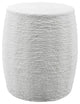 Uttermost Resort White Accent Stool