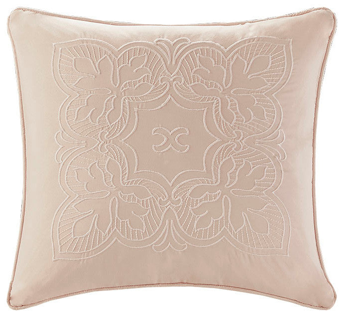 Madison Park Tuscany 6 Piece Reversible Scalloped Edge Daybed Cover Set, Blush