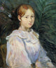 Berthe Morisot Bust of Alice Gamby, 20"x25" Wall Decal Print