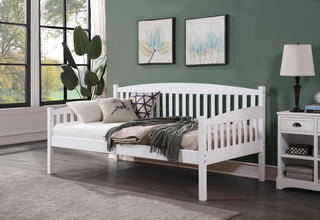 Julianna Vertical Slats Daybed, White