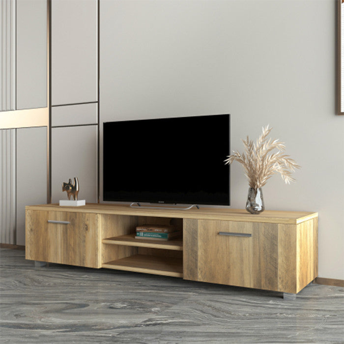 Living room TV benches MDF Oak modern tv stand