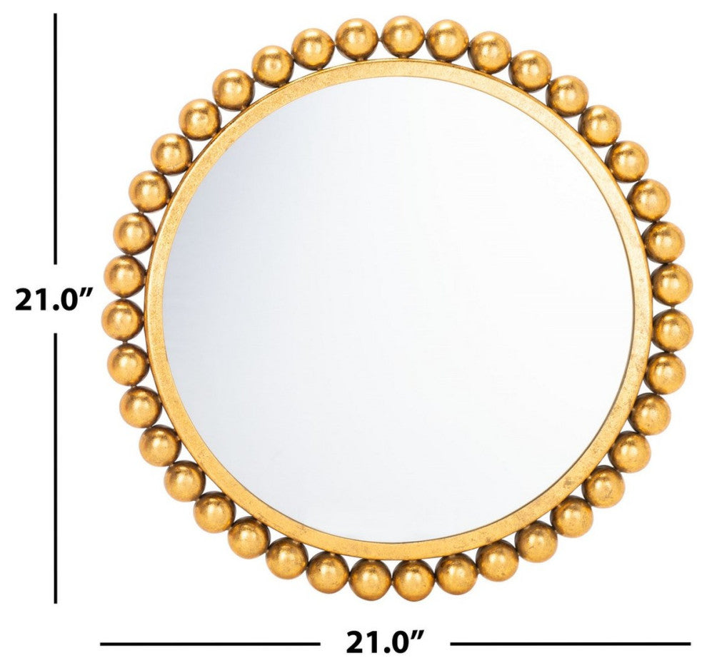 Safavieh Genna Mirror Gold Foil