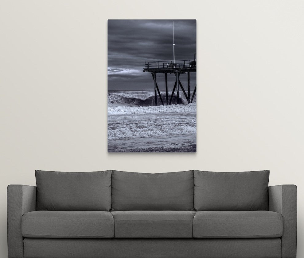 "Belmar Pier" Wrapped Canvas Art Print, 32"x48"x1.5"