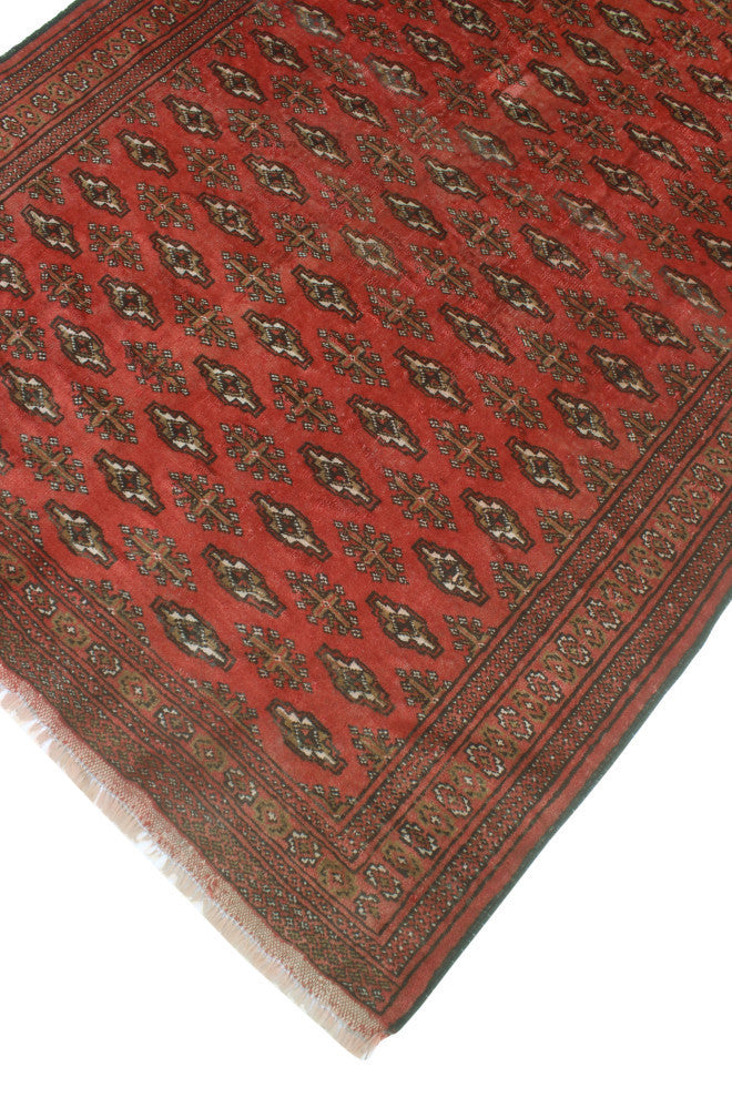 Semi-Antique Aleidis Red/Charcoal Rug, 3'9x5'3