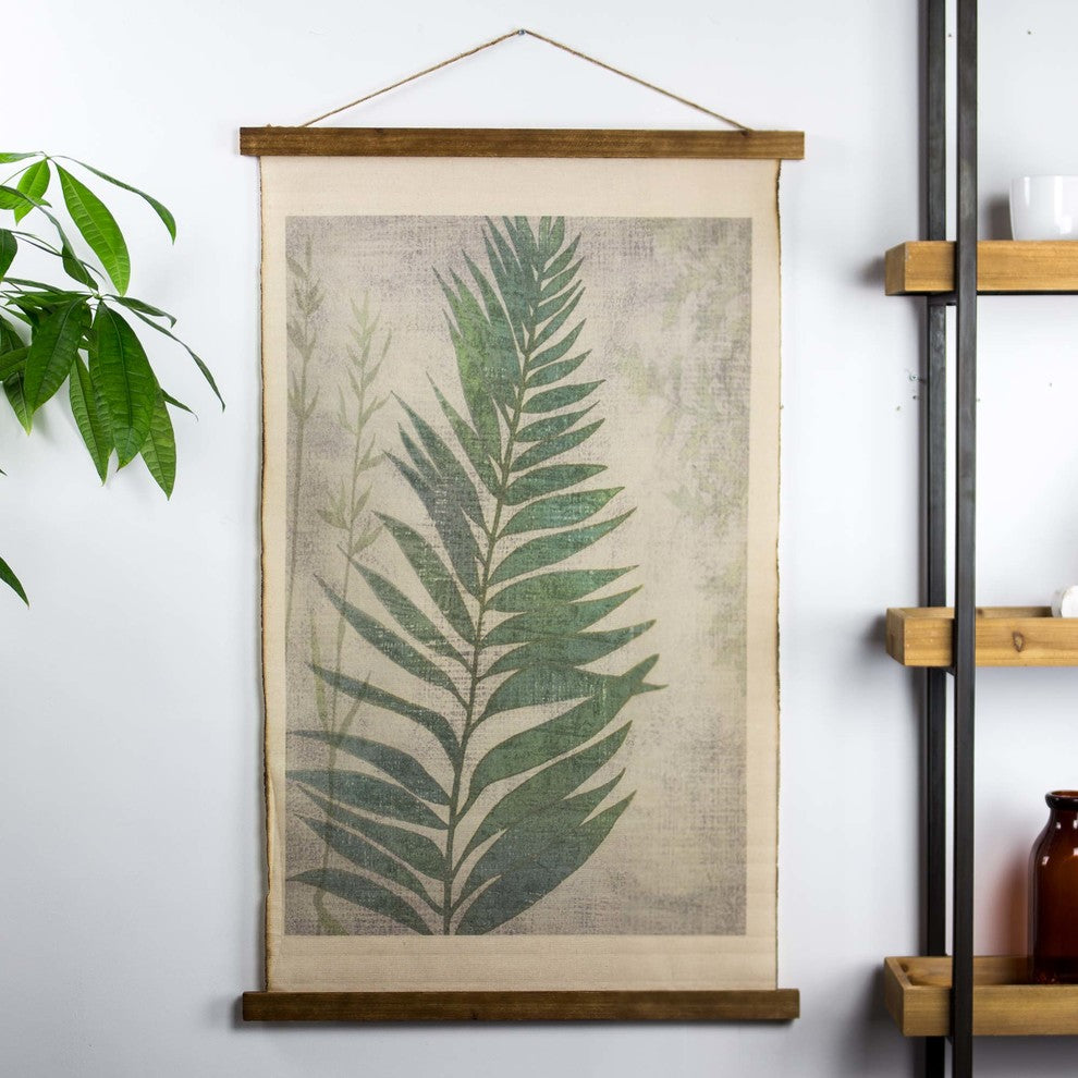 Vintage Wall Hanging Leaf Scroll Tapestry