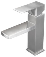 Single Handle Lavatory Faucet in Brushed Nickel Finish