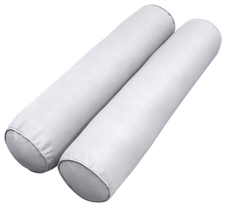 Style5 Twin-XL Pipe Trim Outdoor Mattress Bolster Slip Cover COMPLETE SET AD105