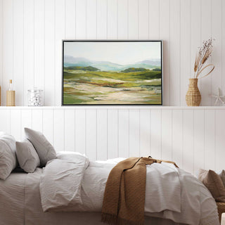 "Loyal Daydreamers" - A Serene Valley Scene for Modern Home Decor