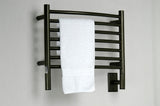 Amba Jeeves H Wall Mounted Curved Towel Warmer, Bronze