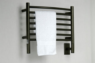 Amba Jeeves H Wall Mounted Curved Towel Warmer, Bronze