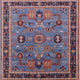 Ahgly Company Indoor Square Mid-Century Modern Area Rugs, 3' Square