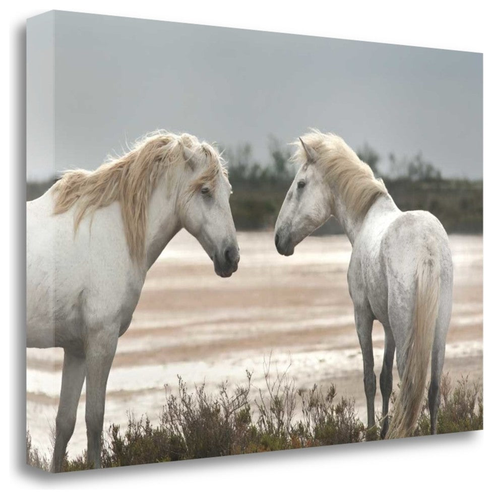"Friendship" By Jorge Llovet, Giclee Print on Gallery Wrap Canvas, Ready to Hang