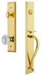 Fifth Avenue 1-Piece Dummy Handleset, S Grip and Versailles Knob, 849643