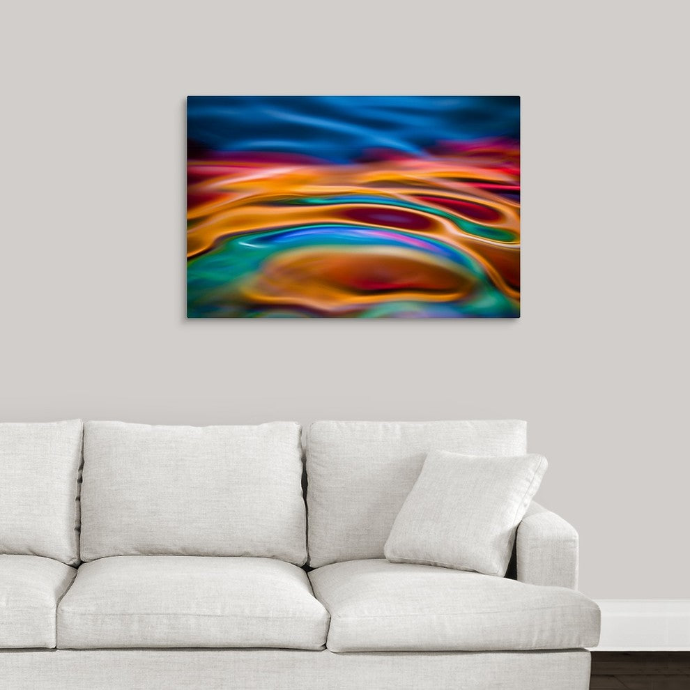 "Prismatic" Wrapped Canvas Art Print, 36"x24"x1.5"