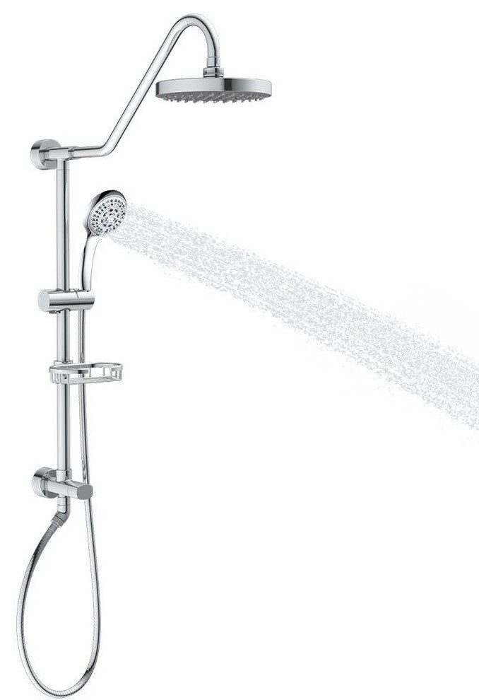 Pulse Shower Spas Kauai III Shower System, Brushed Nickel