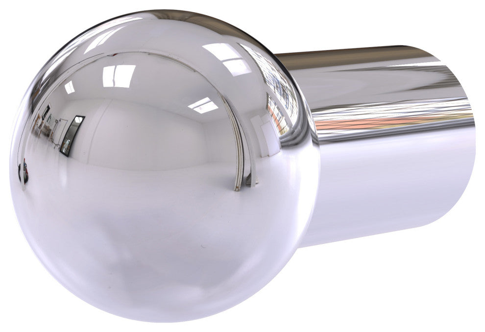 3/4" Cabinet Knob, Polished Chrome