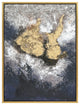 Nourishment Textured Metallic Hand Painted Framed Wall Art by Martin Edwards