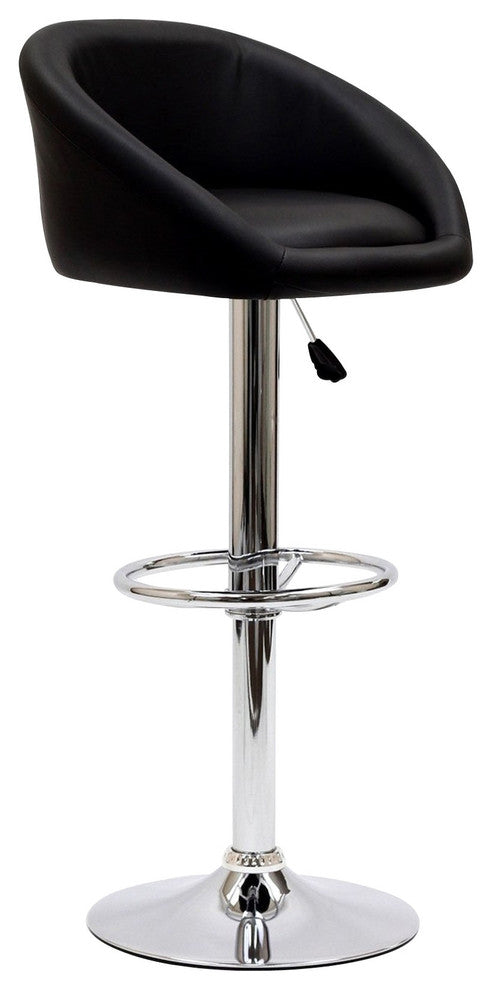 Modern Contemporary Dining Kitchen Bar Stool Black