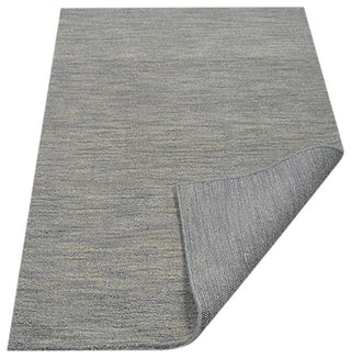 HAND TUFTED SHAG POLYESTER ECO-FRIENDLY AREA RUGS-Light Green Color,Solid Design