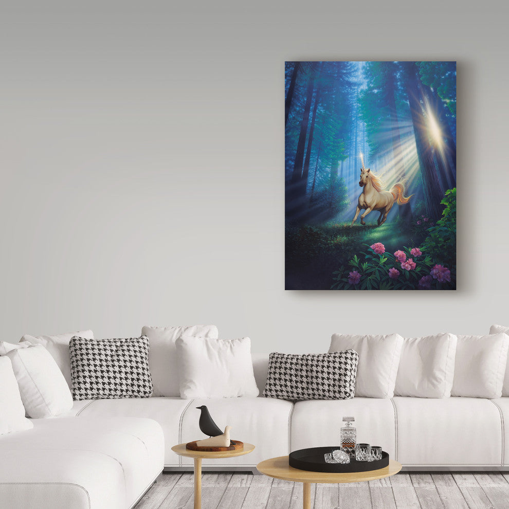 Kirk Reinert 'Secret Forest' Canvas Art, 32"x24"