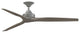 Fanimation Spitfire 64" Fan, Galvanized Motor, Weathered Wood Blades
