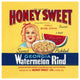 "Honey Sweet" Digital Paper Print by Retrolabel, 42"x42"