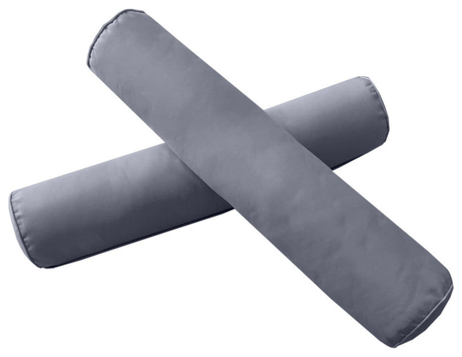 S1 Queen Size 5PC Pipe Daybed Mattress Cushion Bolster Pillow Complete Set AD001