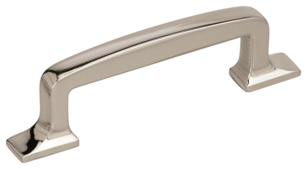 Amerock Westerly Cabinet Pull, Polished Nickel, 3" Center-to-Center
