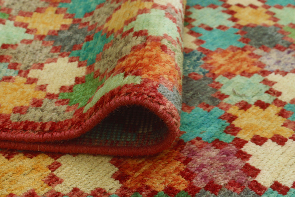 Balochi Lavonne Rust/Gold Rug, 3'10x5'10