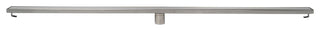 ALFI brand 59" Brushed Stainless Steel Linear Shower Drain With Solid Cover