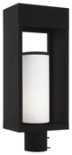 Livex Lighting Black 1-Light Outdoor Post Top Lantern