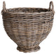 Woven Rattan Storage Basket, Natural