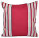 Big And Bold Stripe, Decorative Pillow, Fushia , 26"x26"