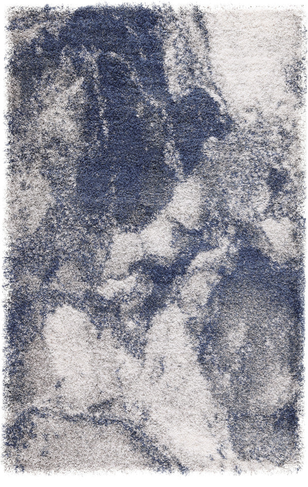 Noori Rug Shag Adrian Blue/Ivory Rug